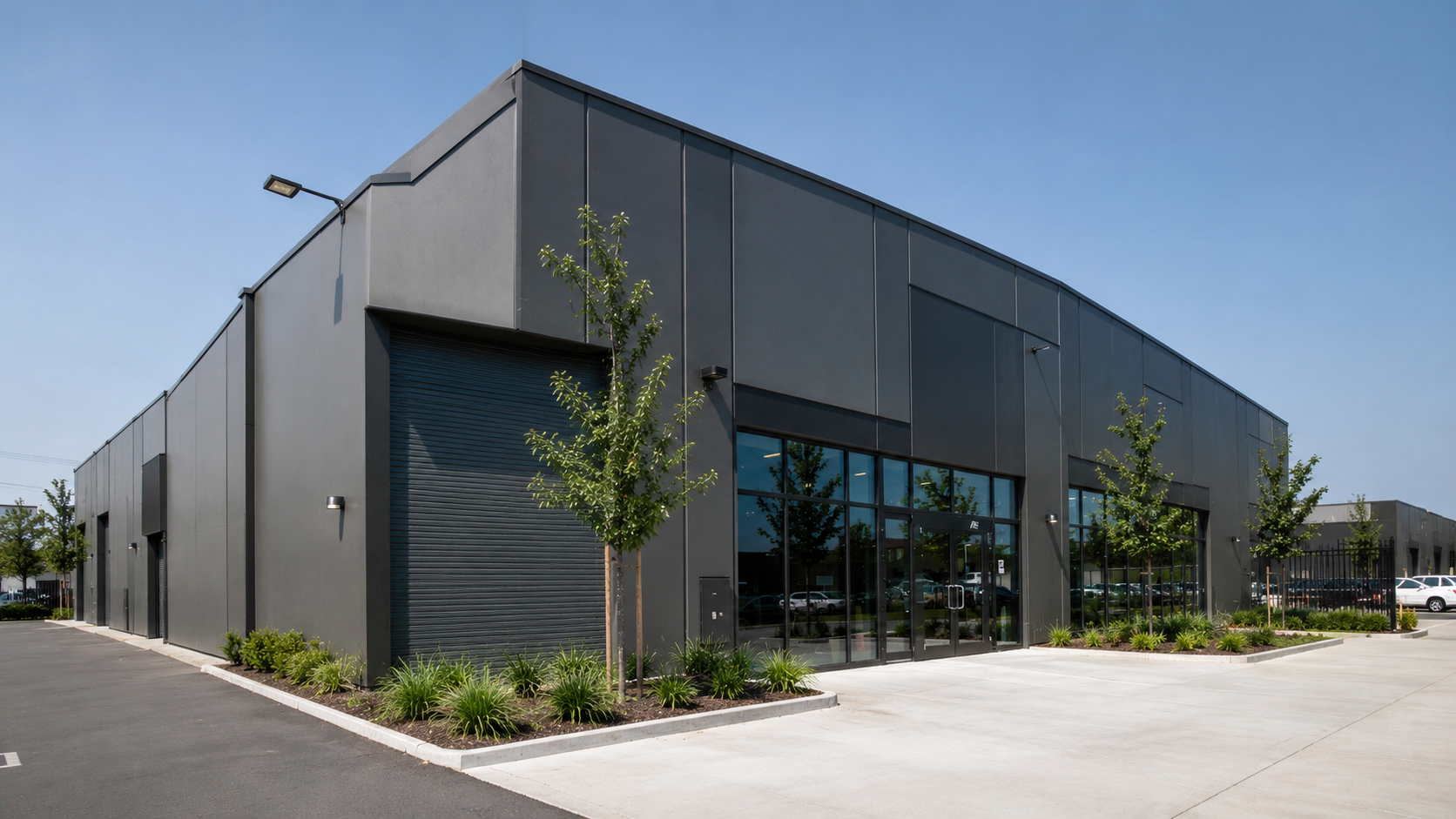 Commercial warehouse property valued by ElevateIQ