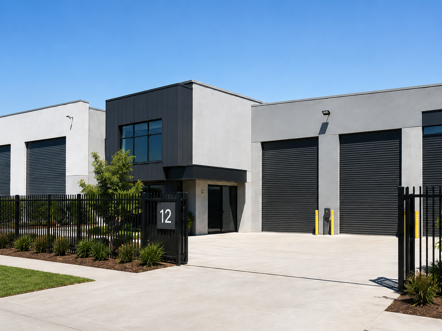 Small to middle markets industrial premises typical of the fixed-fee valuation scope